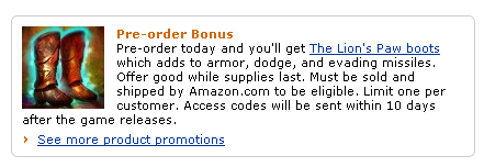 Dragon Age Origins Release Day DLC Priced