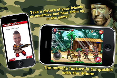Chuck Norris Brings the Pain to iPhone