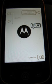 Motorola Cliq Review