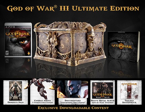 God of War III Ultimate Edition and Pre-Order Items Announced