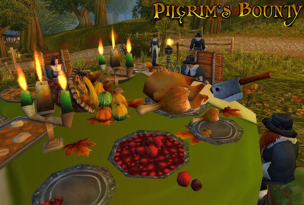 World of Warcraft Celebrates Thanksgiving for the First Time