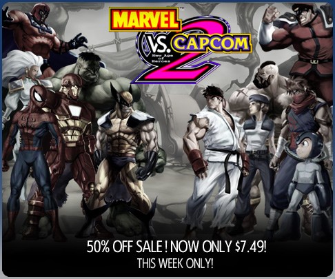 Marvel vs. Capcom 2 is 50% off in Capcom/PSN Sale