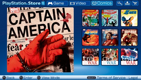 PSP Digital Comics Officially Launches Today!