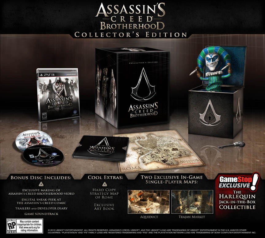 Assassin's Creed Brotherhood Collector's Edition Announced