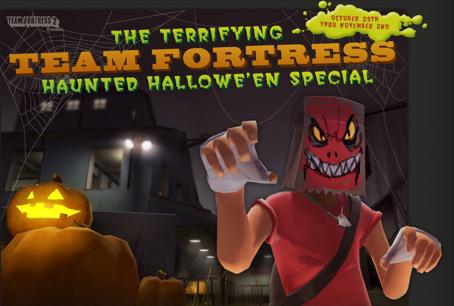 Team Fortress $2.49 on Steam for Two Hours, Halloween Update Available!