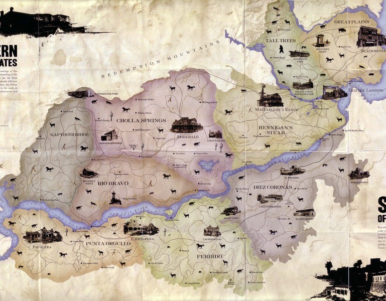 Red Dead Redemption Location, Location, Location