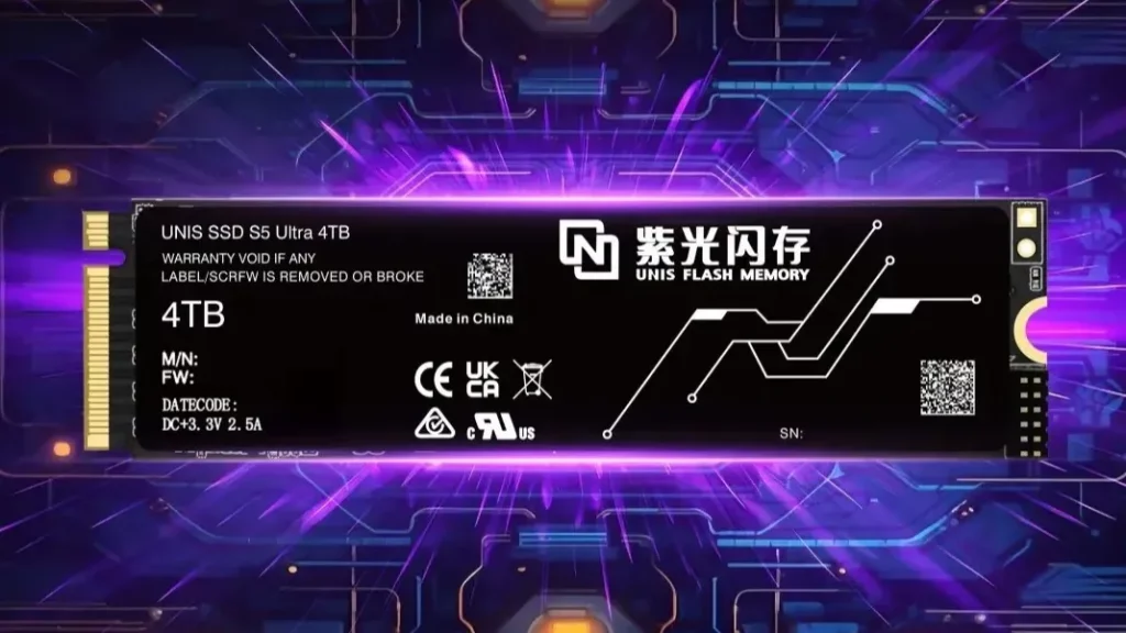 Revolutionary Chinese PCIe 5.0 SSD Delivers Lightning-Fast 14.9 GB/s, Setting New Speed Standards!