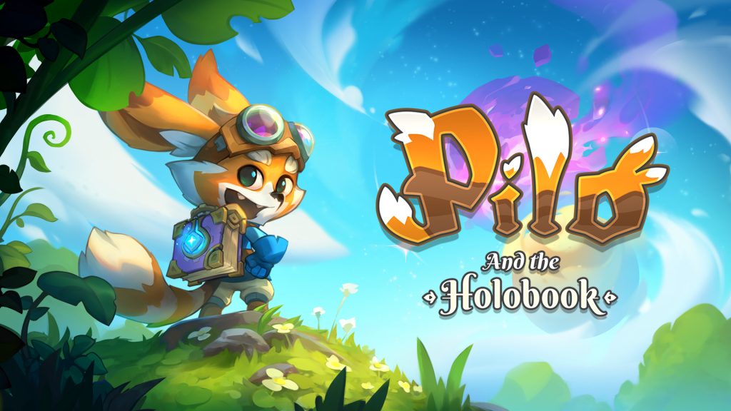 "Embark on a Cosmic Adventure: Discover Pilo & the Holobook, Your Guide to Universe Stickers!"