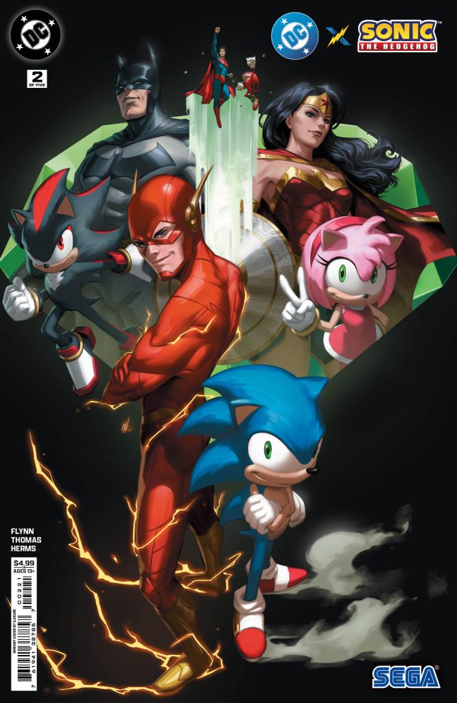"Rev Up Your Reading: DC x Sonic the Hedgehog Issue #2 Zooms into Comic Shops Today!"
