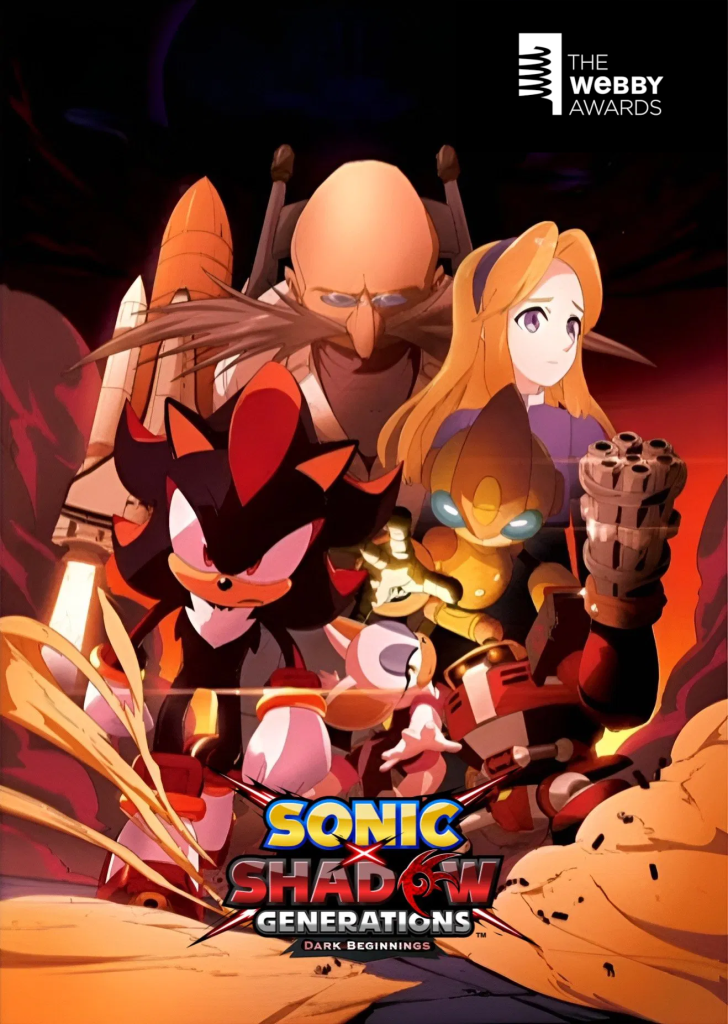 "Sonic X Shadow Generations: Dark Beginnings Clinches the People’s Voice Award at the 2025 Webby Awards!"