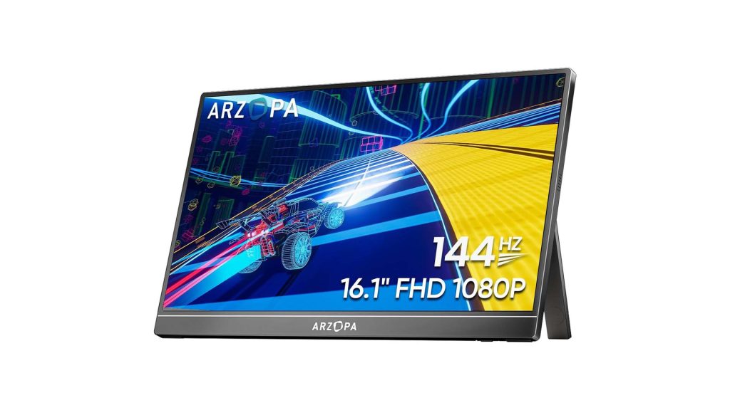 "Transform Your Workspace Anywhere with Arzopa's Sleek Z1FC 16-Inch Portable Monitor - Now 39% Off!"