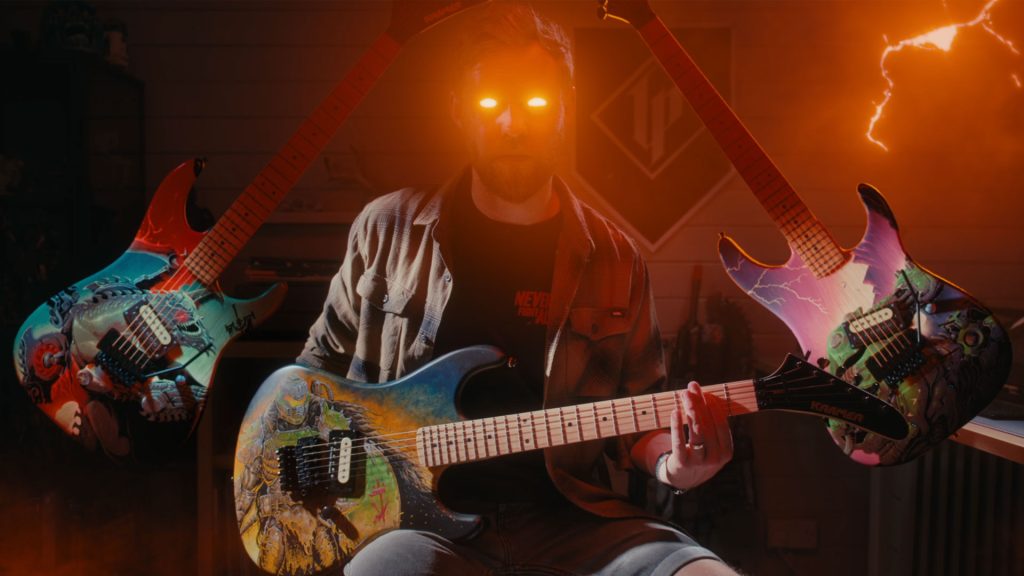 Kramer and DOOM: The Dark Ages Release Custom Guitars