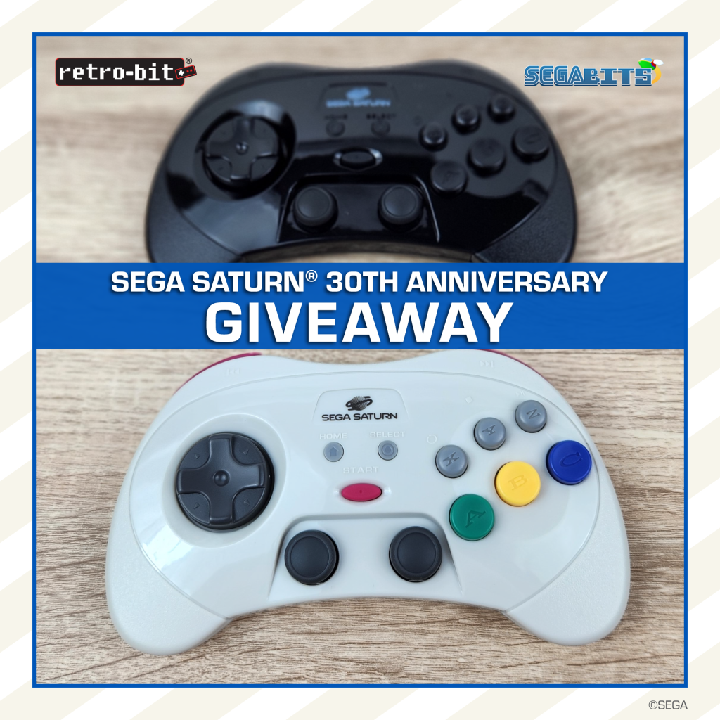 [Exciting News: Contest Winners Revealed!] Win a Retro-bit SEGA Saturn Wireless Pro Controller!