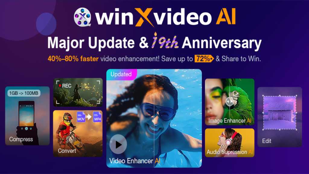 Introducing Winxvideo AI: Your Ultimate Video and Image Enhancement Suite!