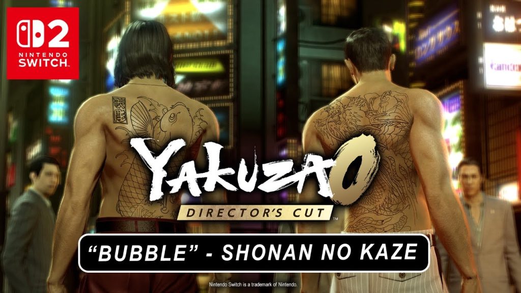 "Unveiling ‘Bubble’: A Sonic Collaboration & Yakuza 0 English Dub Sneak Peek from SEGA & RGG Studio!"
