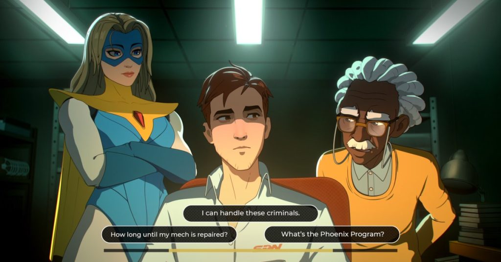 Dispatch Introduces Engaging Deskwork for Superhero Games
