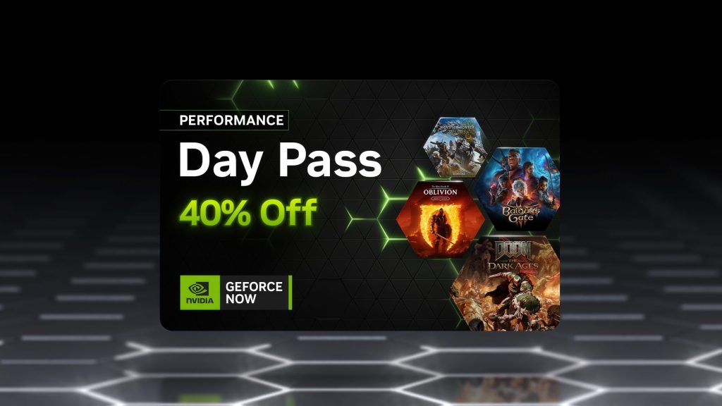 GeForce NOW Offers 40% Off Performance Day Pass