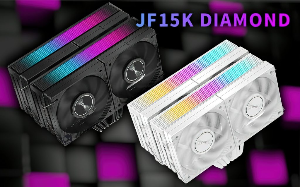 JF15K Diamond CPU Cooler: Quad Fans, 280W TDP Under $40