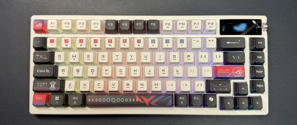 Asus ROG Azoth X Review: Unique Aesthetic Design