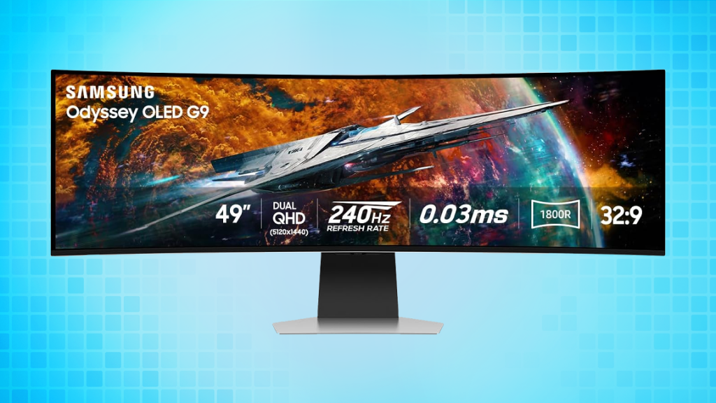 Samsung Odyssey OLED G9 Now Under $1K Again