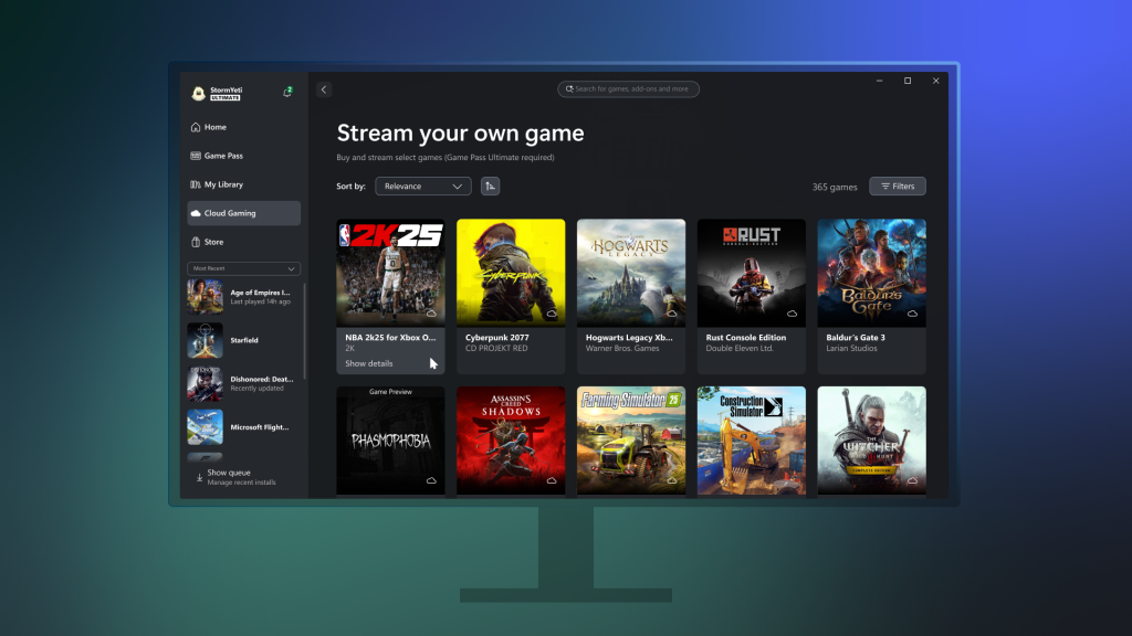Xbox Insiders: Stream Your Game on Xbox PC App