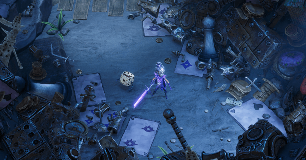 Eternal Die Devs Knew Lost in Random Suited Roguelikes