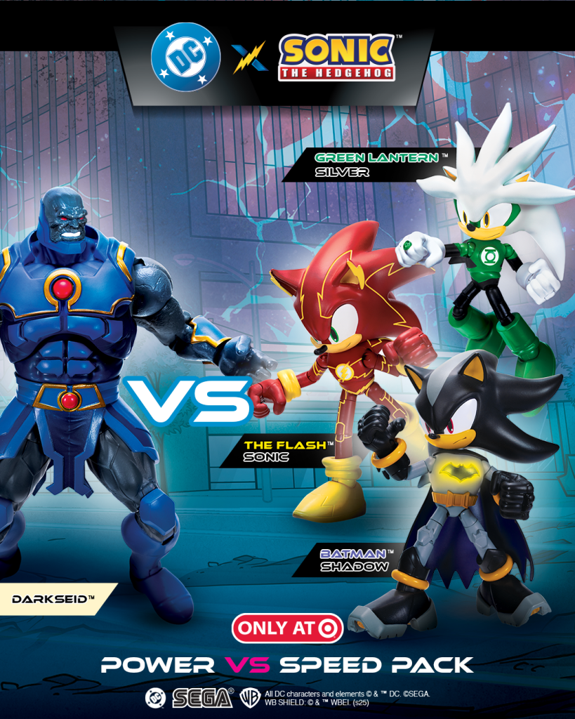 DC x Sonic the Hedgehog JAKKS Line Available for Preorder
